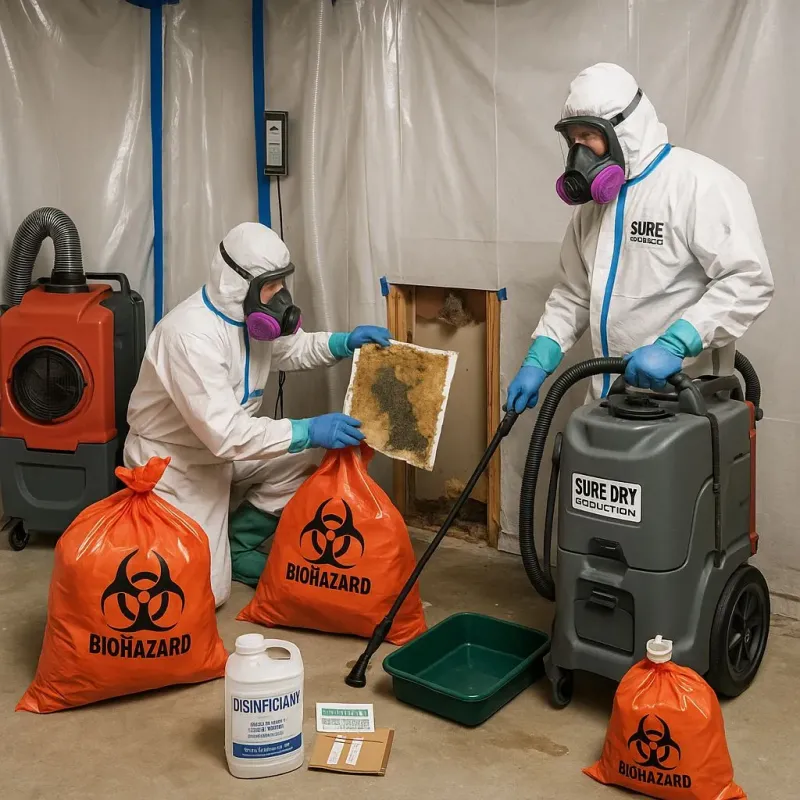 Contaminated Water Handling Protocols process in Franklin Lakes, NJ