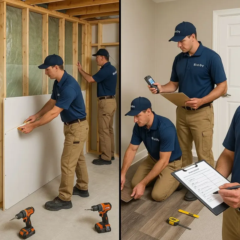 Repairs and Reconstruction process in Franklin Lakes, NJ